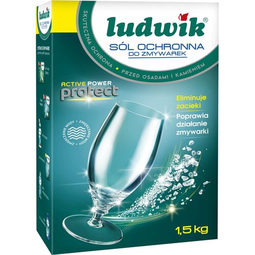 Sól do zmywarek LUDWIK Active Power Protect 1.5 kg