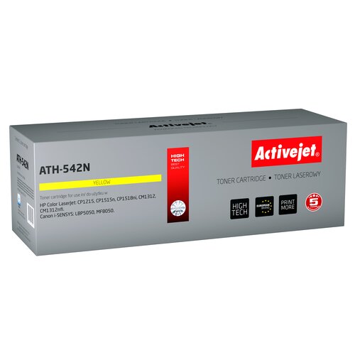 Toner ACTIVEJET ATH-542N Żółty
