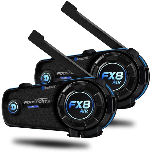 Interkom motocyklowy FODSPORTS FX8 Air (2 szt.)