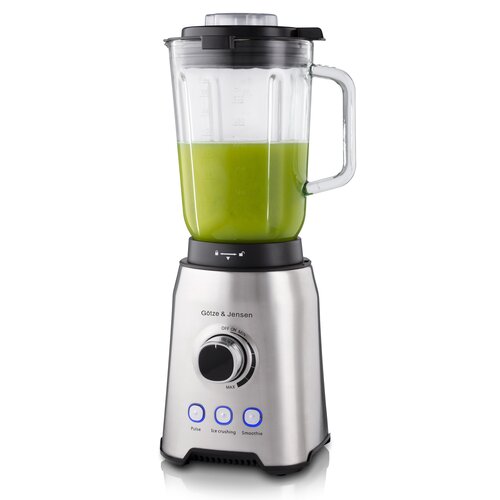Blender kielichowy GÖTZE & JENSEN TB702X 1200W kruszenie lodu dzbanek 1.5L