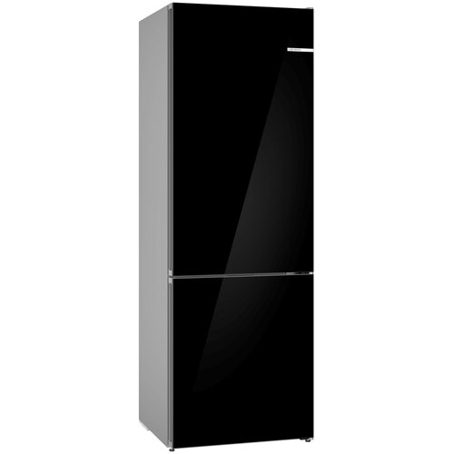 Lodówka BOSCH KGN49LBCF No frost 203cm Czarna