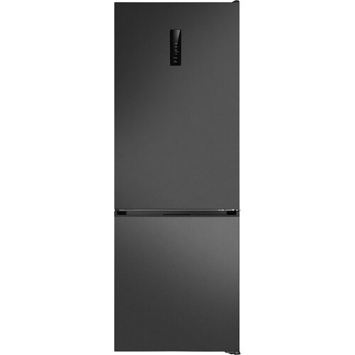 Lodówka AMICA FK3706D.5DFXCM (D) No Frost 200cm Czarny/Inox