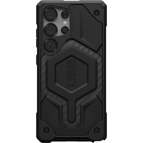 Etui UAG Monarch Pro do Samsung Galaxy S25 Ultra Carbon Fiber Czarny
