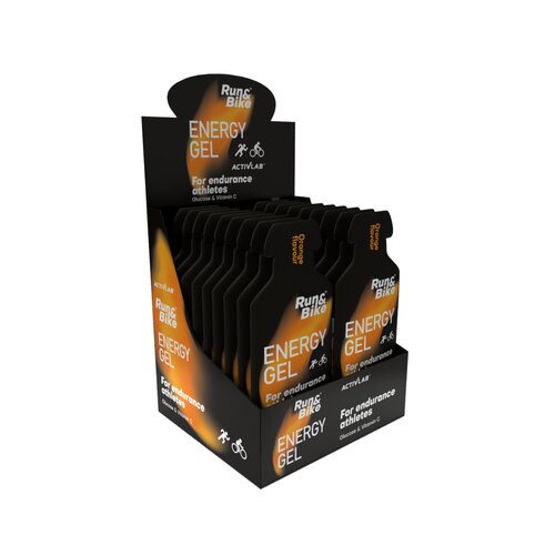 Żel energetyczny ACTIVLAB Run&Bike Energy Gel Pomarańczowy (18 x 40 g)