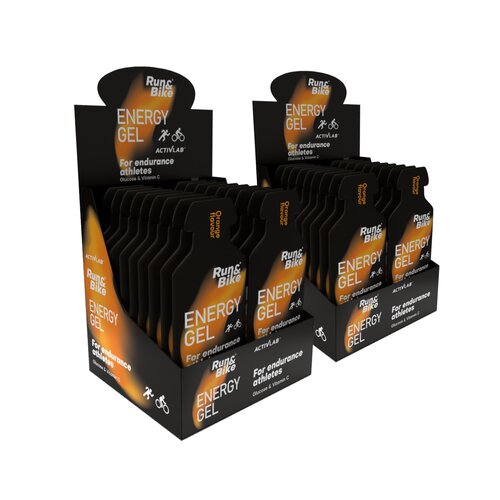 Żel energetyczny ACTIVLAB Run&Bike Energy Gel Pomarańczowy (36 x 40 g)