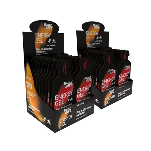 Żel energetyczny ACTIVLAB Run&Bike Energy Gel Truskawkowy (36 x 40 g)