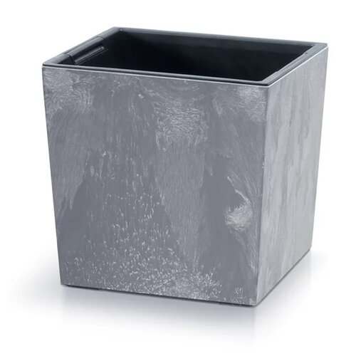 Donica PROSPERPLAST Urbi Square Low Beton Effect DURS240LE 425U 10L Szary
