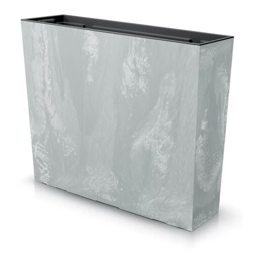 Donica PROSPERPLAST Urbi Case Beton Effect (49.8 x 58 x 18 cm) 44L Jasnoszary