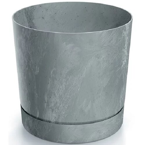 Donica PROSPERPLAST Tubo P Beton Effect (23.9 x 23.1 cm) Szary