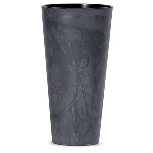 Donica PROSPERPLAST Tubus Slim Beton Effect DTUS300E-S433 27L Antracytowy