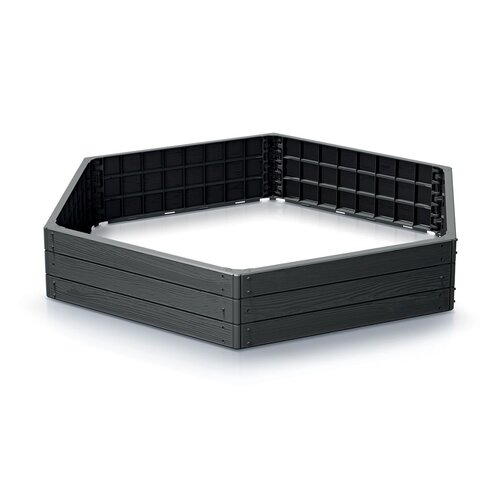 Rabata ogrodowa PROSPERPLAST Base Woody IBWH-S433 Antracytowy