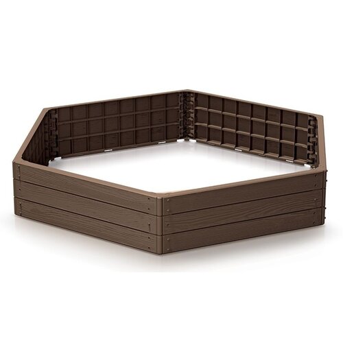 Rabata ogrodowa PROSPERPLAST Base Woody IBWH-7587U Brązowy