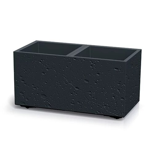 Donica PROSPERPLAST Sierra Case Beton Effect DSI600E-B411 26.2L Czarny
