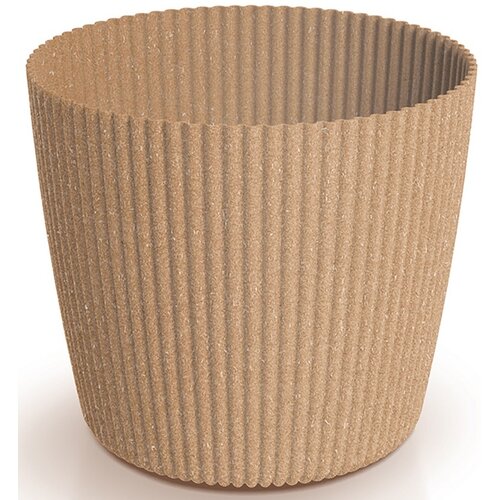 Donica PROSPERPLAST Milly Round ECO Wood DMI240W-4665W 7L Brązowy