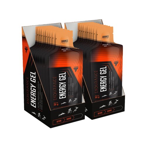 Żel energetyczny TREC NUTRITION Endurance Energy Gel Pomarańczowy (20 x 40 g)