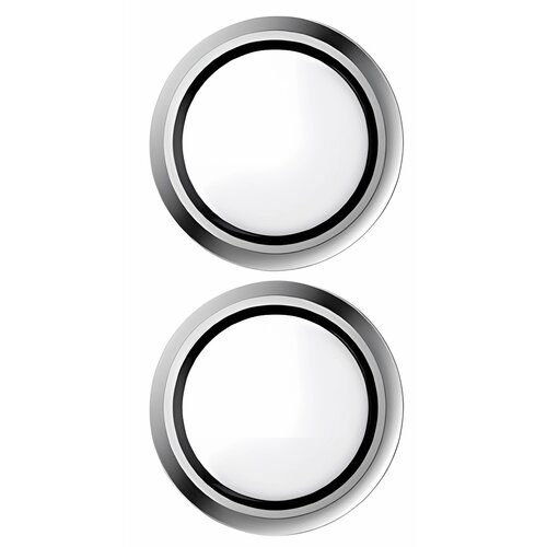 Szkło hartowane na obiektyw HAMMER GLASS Lens Protector do Apple iPhone 14/14 Plus Srebrny