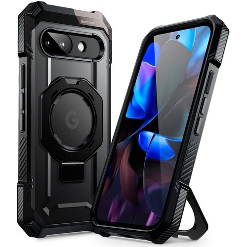 Etui SUPCASE UB Grip Mag MagSafe do Google Pixel 9A Czarny