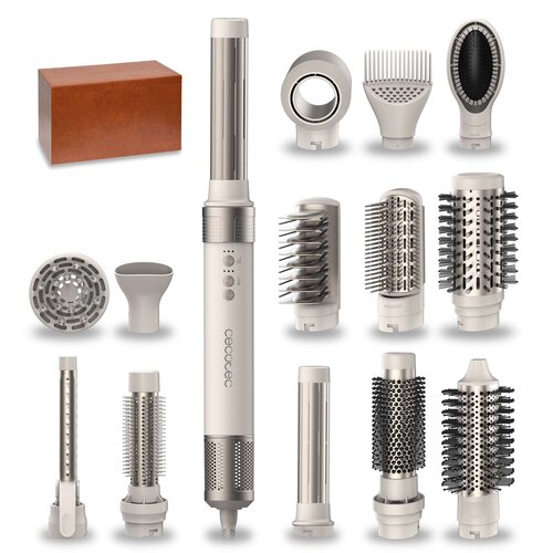 Suszarko-lokówka CECOTEC Ceramiccare 14w1 Aigram Szampański 70 mm 1400W