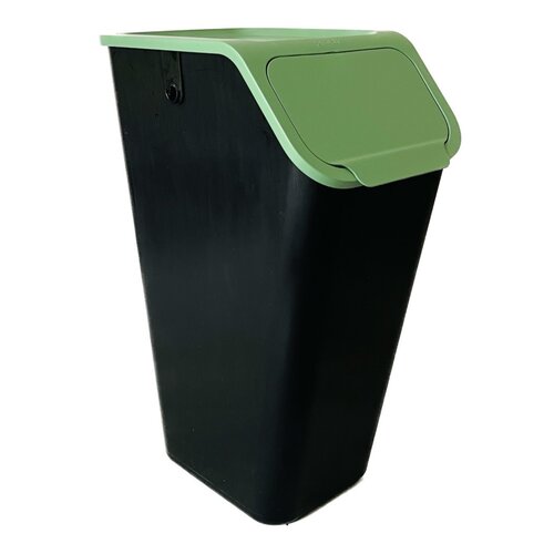 Kosz na śmieci do segregacji PRACTIC Bini 10103553 35L Czarno-zielony