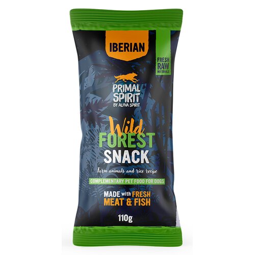 Przysmak dla psa PRIMAL SPIRIT Iberian Wild Forest 110 g