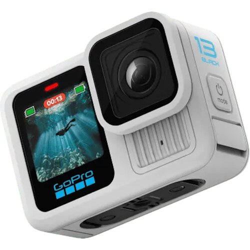 Kamera sportowa GOPRO HERO 13 POLAR WHITE, filmy 5.3K 60 FPS, matryca 1/1,9, GPS, Wi-Fi, Bluetooth