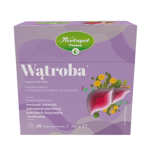 Herbata HERBAPOL Wątroba (20 sztuk)