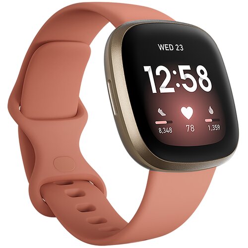 Smartwatch Google FITBIT Versa 3 Różowo-złoty
