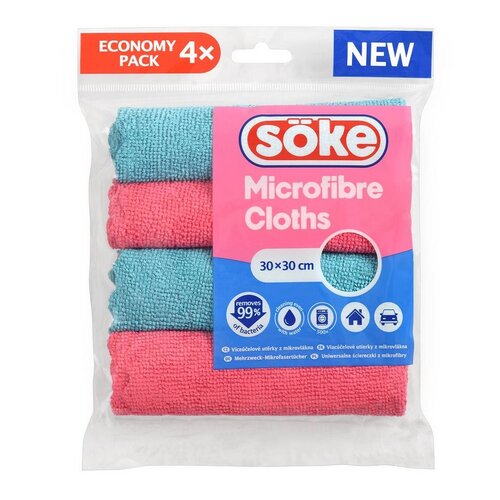 Ściereczki SÖKE Microfibre Cloths (4 szt.)
