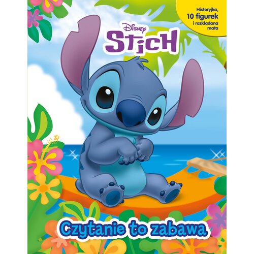 Książka Czytanie to zabawa Disney Stich Aline Lemay (twarda okładka)