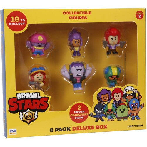 Zestaw figurek SUPERBUZZ Brawl Stars Sezon 2 BRW2270A (Zestaw A)