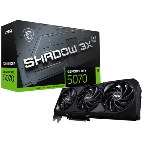 Karta graficzna MSI GeForce RTX 5070 12G SHADOW 3X OC