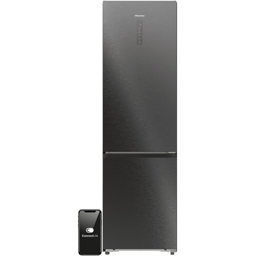 Lodówka HISENSE RB5P410SAFC No Frost 203cm do obudowy Czarna WiFi Connectlife SmartFresh Metal Cooling