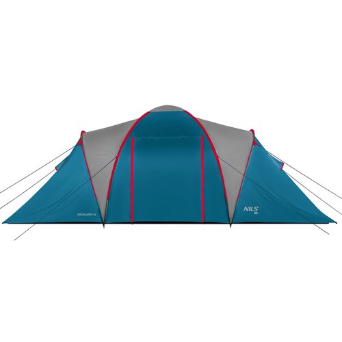 Namiot NILS CAMP Highland IV NC6431 Niebiesko-szary