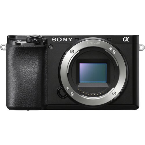 Aparat bezlusterkowy SONY Alpha A6100B (ILCE6100B.CEC) Czarny, 24.2Mpix, UHD 4K 30p, BIONZ X