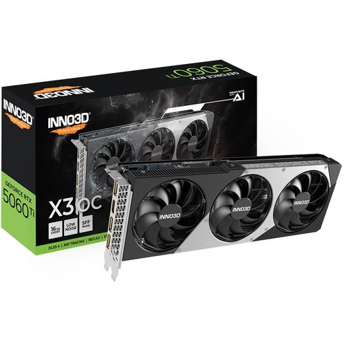 Karta graficzna INNO3D GeForce RTX 5060 Ti X3 OC 16GB DLSS 4