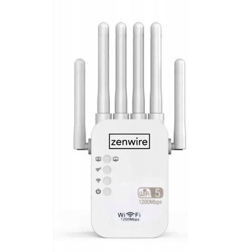 Wzmacniacz sieci ZENWIRE WD-R1201U 2.4 / 5 GHz, Wi-Fi 5 (802.11 a/b/g/n/ac)