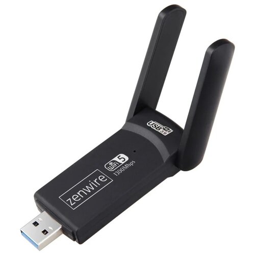 Karta sieciowa ZENWIRE WD-4605AC USB-A, Zewnętrzna, 2.4 / 5 GHz