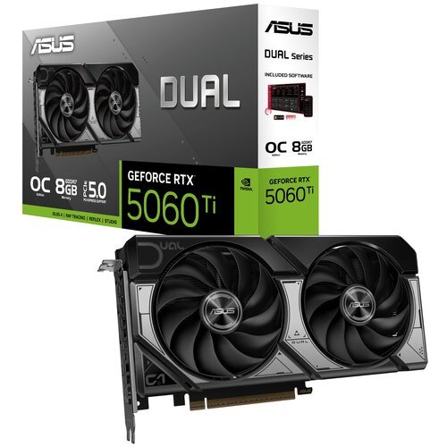 Karta graficzna ASUS GeForce RTX 5060 Ti Dual OC 8GB DLSS 4