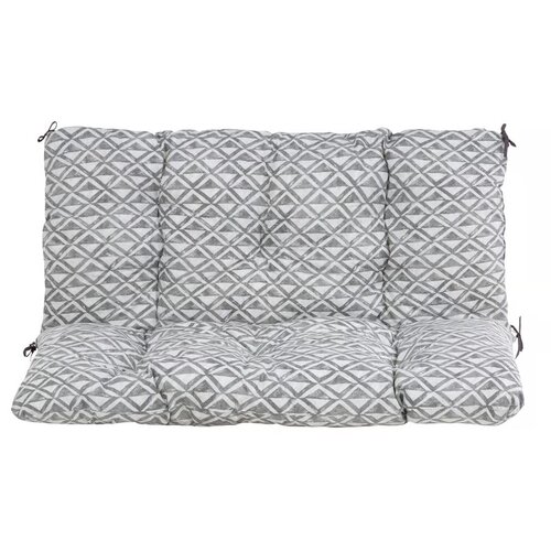 Poduszka na huśtawkę PATIO Frigiliana H039-06PB 100 x 100 x 10 cm Szary