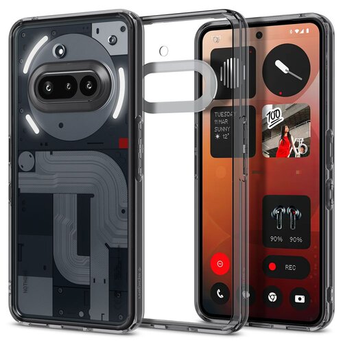 Etui SPIGEN Ultra Hybrid do Nothing Phone 3A Przezroczysto-szary