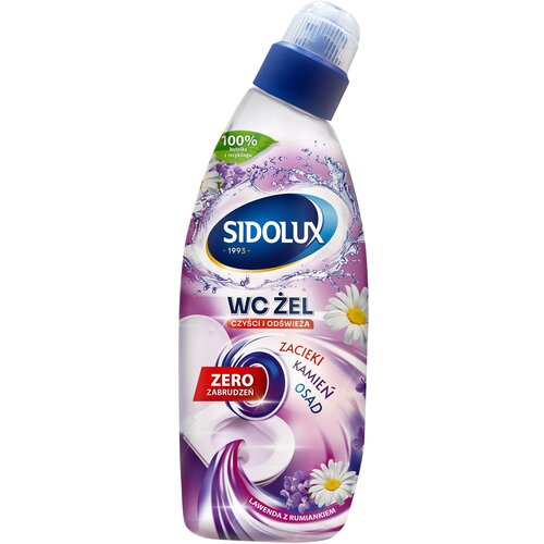 Żel do czyszczenia toalety SIDOLUX WC Żel Lawenda z Rumiankiem 700 ml