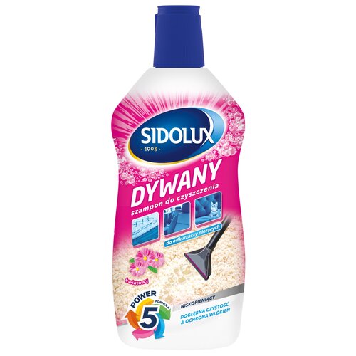 Szampon do odkurzaczy piorących SIDOLUX Dywany Kwiatowy 500 ml
