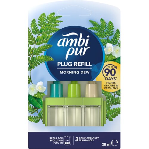 Wkład do odświeżacza powietrza AMBI PUR 3Volution Morning Dew 20 ml