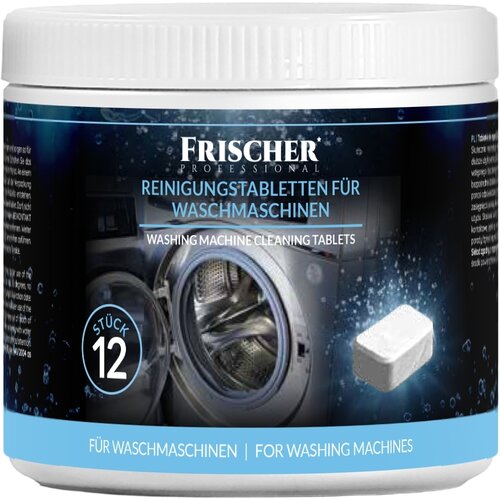 Tabletki do czyszczenia pralek FRISCHER Professional 12 szt.