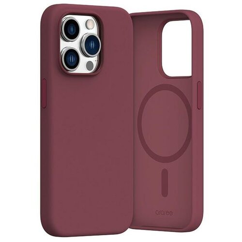 Etui ARAREE Typoskin M do Apple iPhone 15 Pro Czerwony
