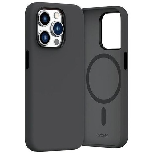 Etui ARAREE Typoskin M do Apple iPhone 15 Pro Czarny