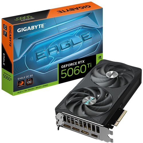 Karta graficzna GIGABYTE GeForce RTX 5060 Ti Eagle OC 8GB DLSS 4