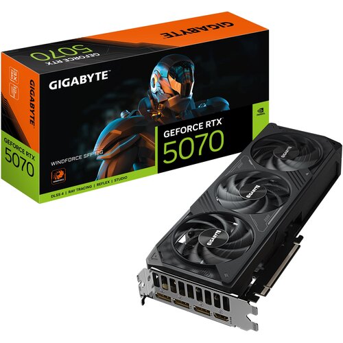 Karta graficzna GIGABYTE GeForce RTX 5070 Windforce SFF 12GB DLSS 4
