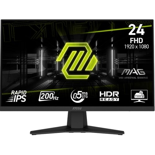 Monitor MSI Mag 244F 23.8" 1920x1080px IPS 200Hz 0.5 ms [GTG]