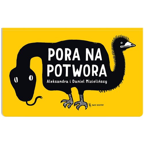 Książka Pora na potwora Aleksandra i Daniel Mizieliński (twarda okładka)